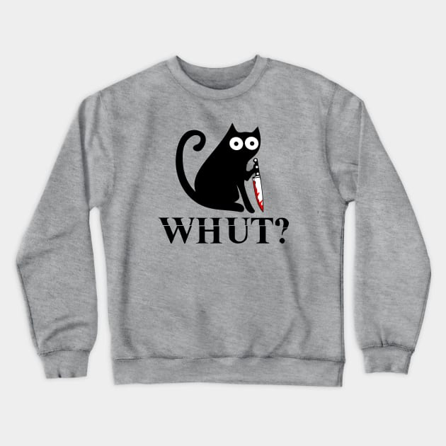 Whut? Crewneck Sweatshirt by Gamers Gear